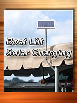 Solar Boat Lift Charging Kits